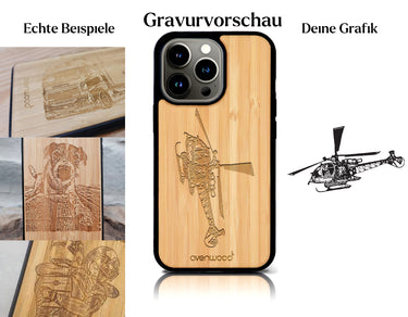 INDIVIDUEL iPhone 15 Pro bambou plastique